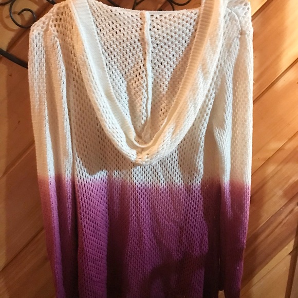 Indigo Cardigan with hood - Picture 3 of 3